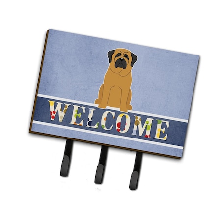 Carolines Treasures Mastiff Welcome Leash or Key Holder BB5599TH68